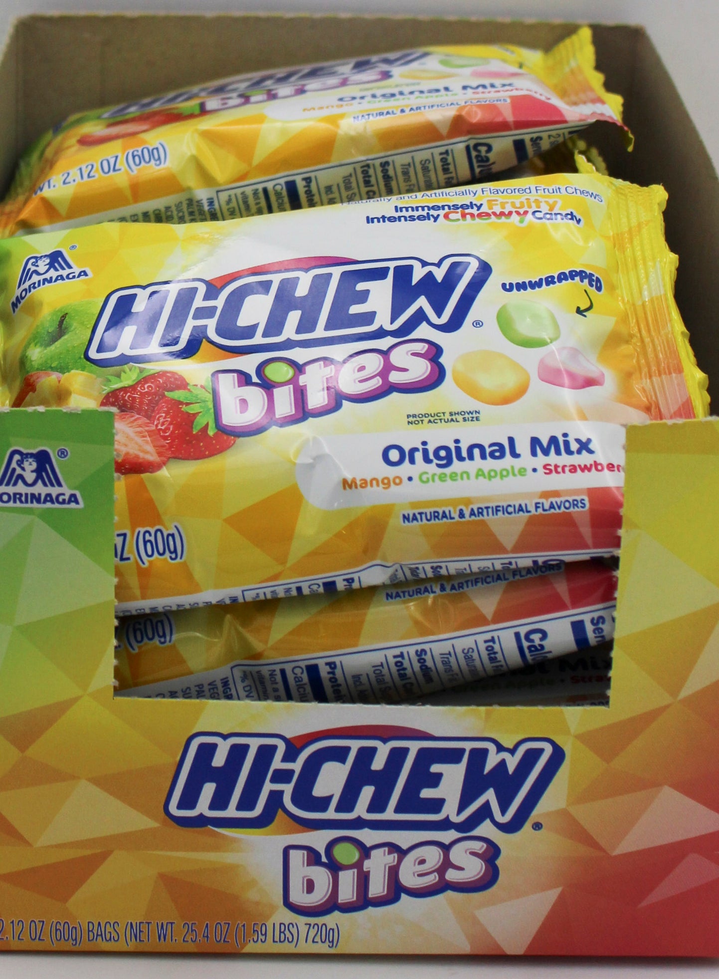 HI-CHEW BAG BITES ORIGINAL MIX 2.12 Oz BB 5/13/26
