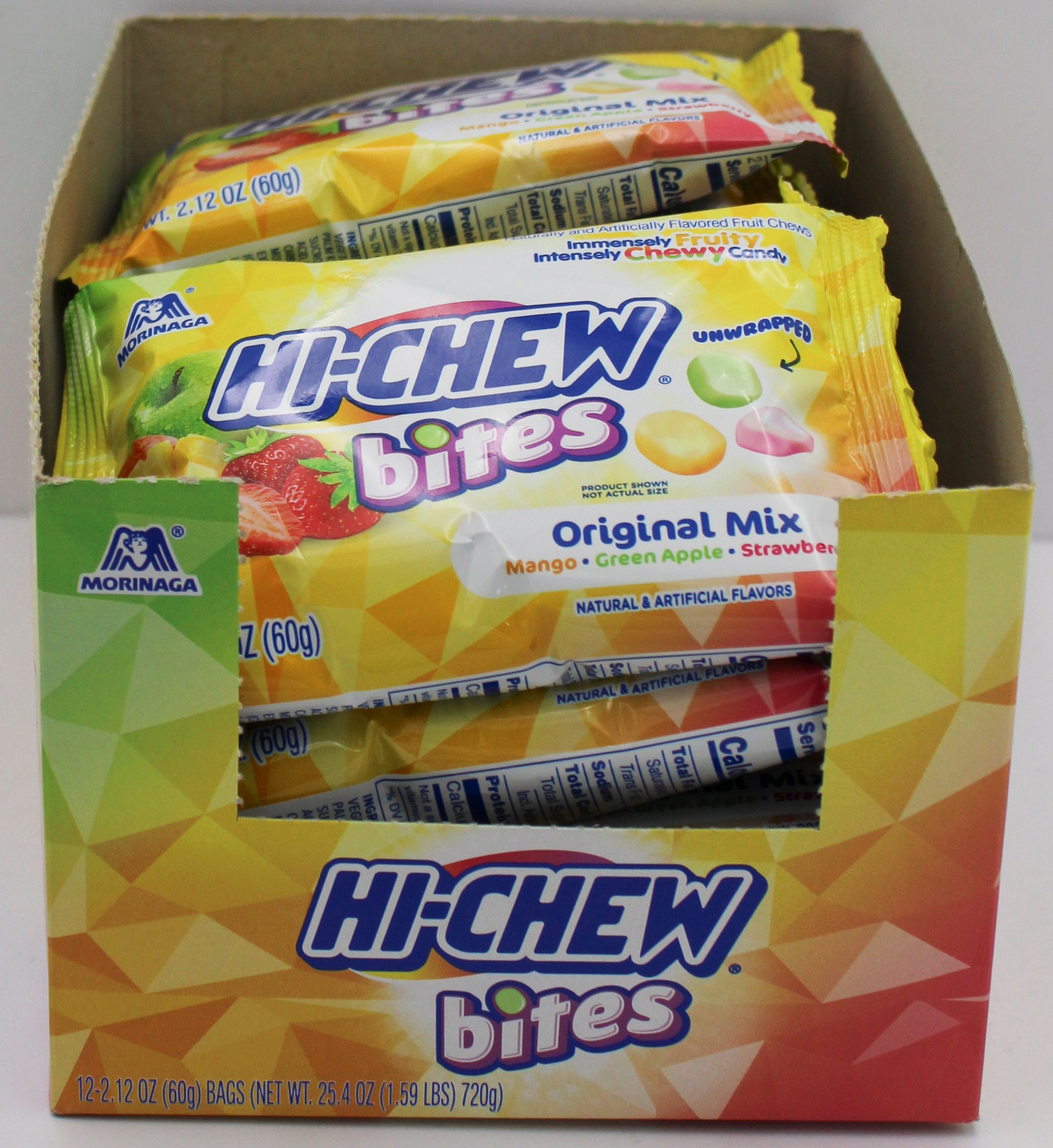 HI-CHEW BAG BITES ORIGINAL MIX 2.12 Oz BB 5/13/26