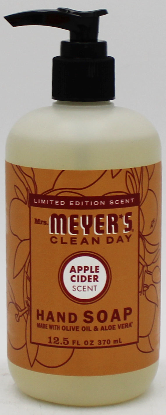 SP MRS MEYER'S HAND SOAP12.5oz APPLE CIDER