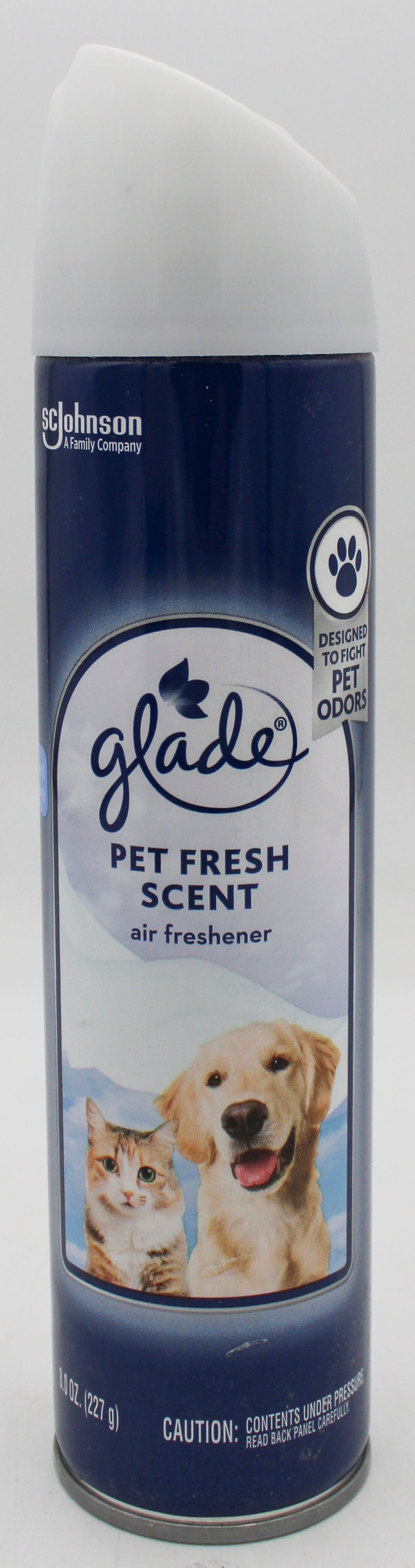 SP GLADE AIR FRESHENER PET FRESH SCENT 8oz