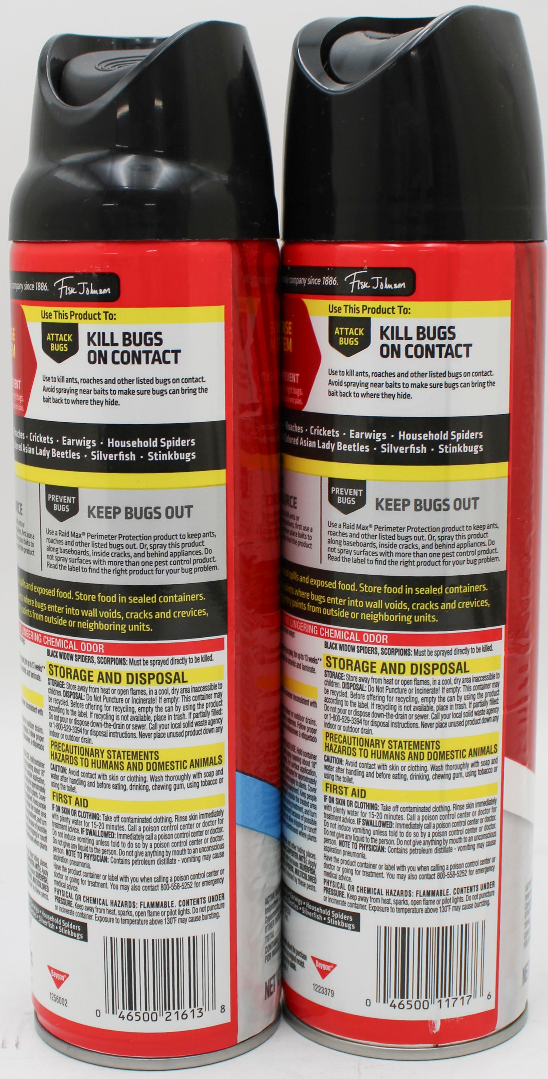 RAID ANT & ROACH KILLER ASSORTED AEROSOL PDQ NI