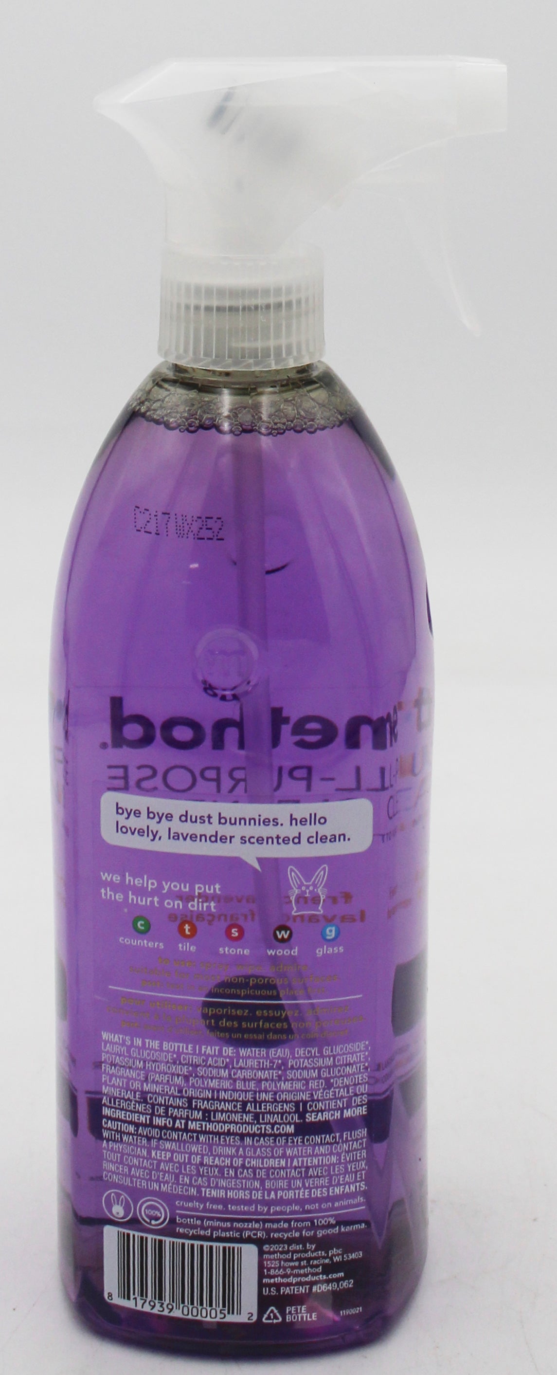 SP METHOD ALL PURP CLEANER 28oz-FRENCH LAVENDER.