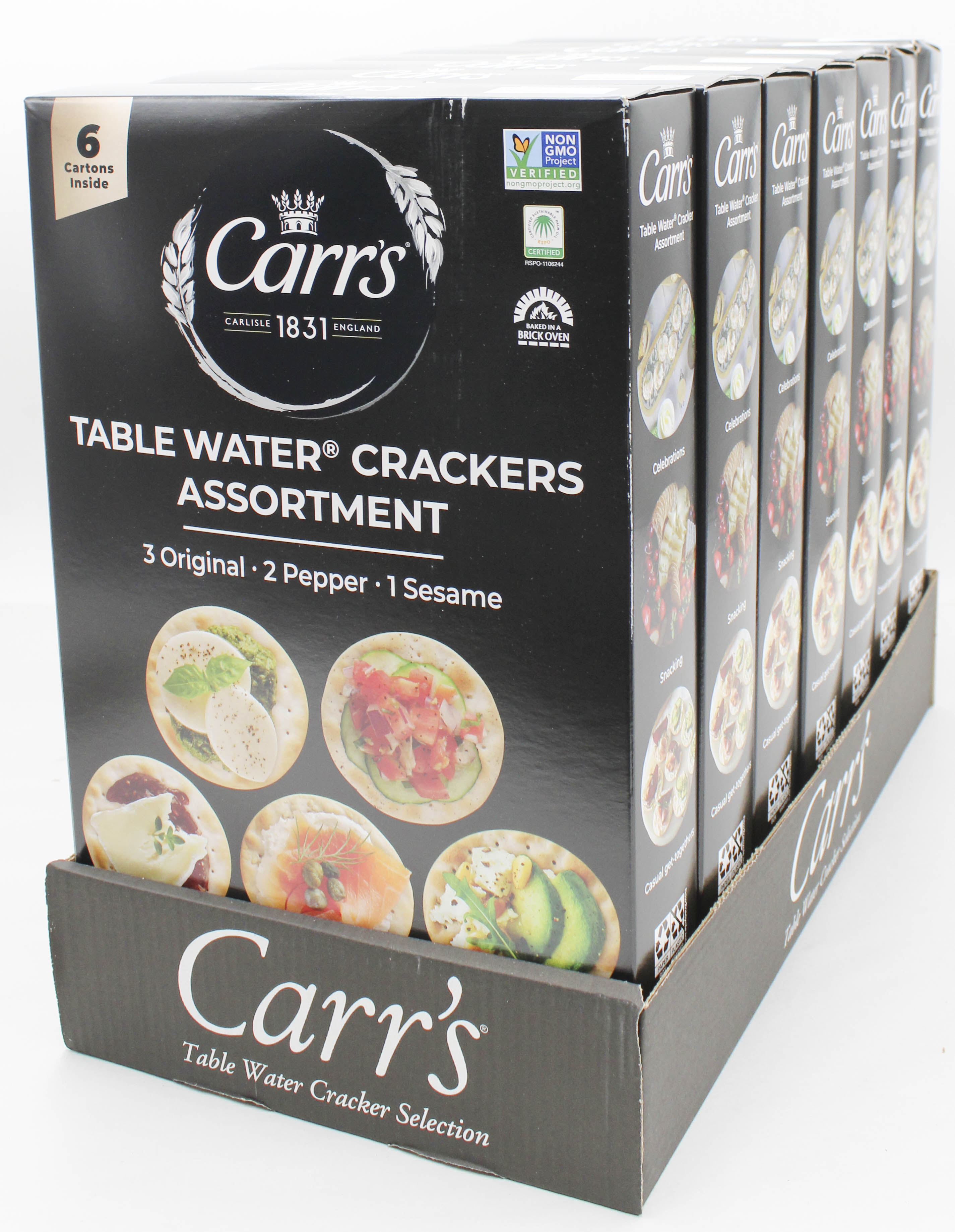 CARR'S CRACKERS VARIETY CLUB PACK PREMIUM ASSORTMENT 25.5 Oz NI BB 10/16/2026