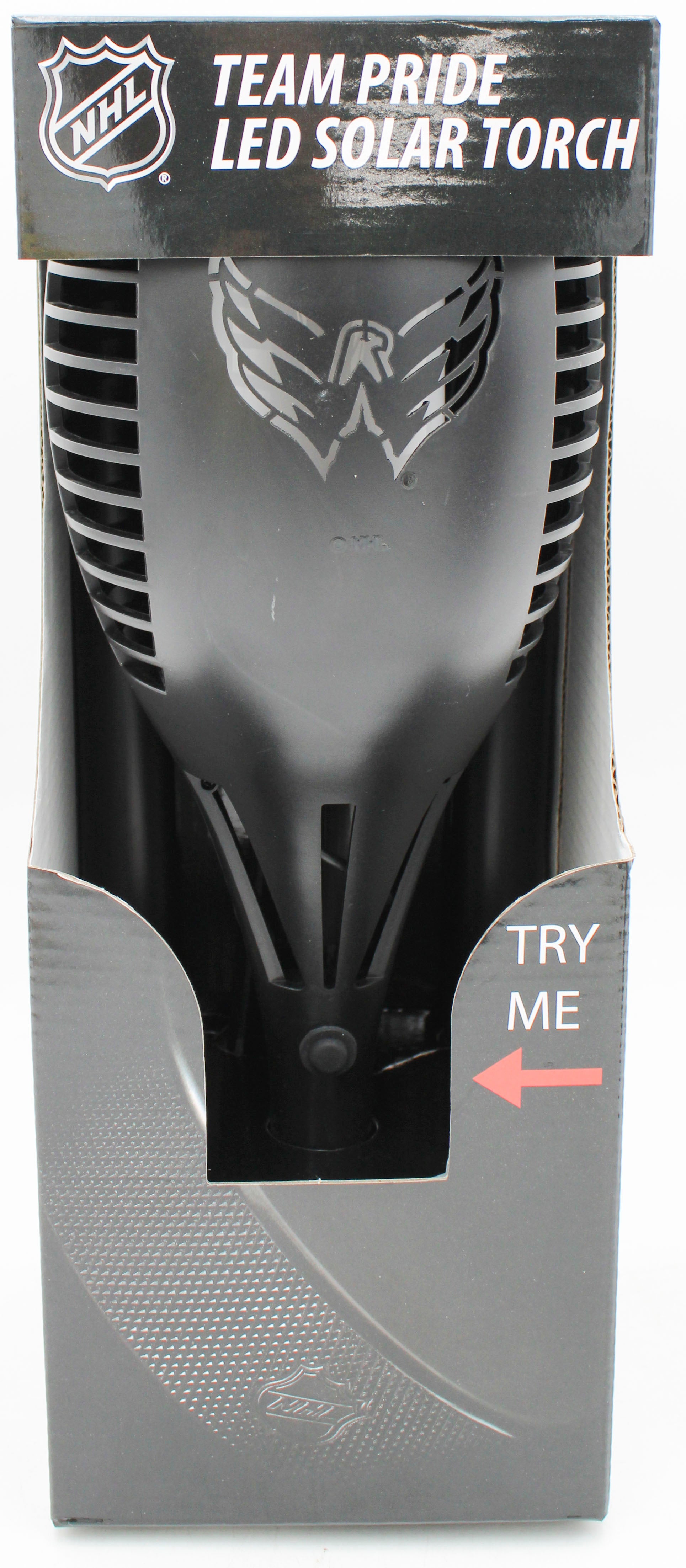 NHL WASHINGTON CAPITALS LED SOLAR TORCH 36"