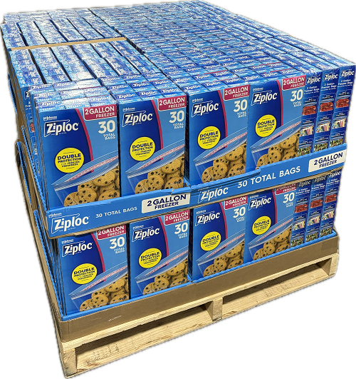 ZIPLOC 2-GALLON FREEZER BAGS 30CT