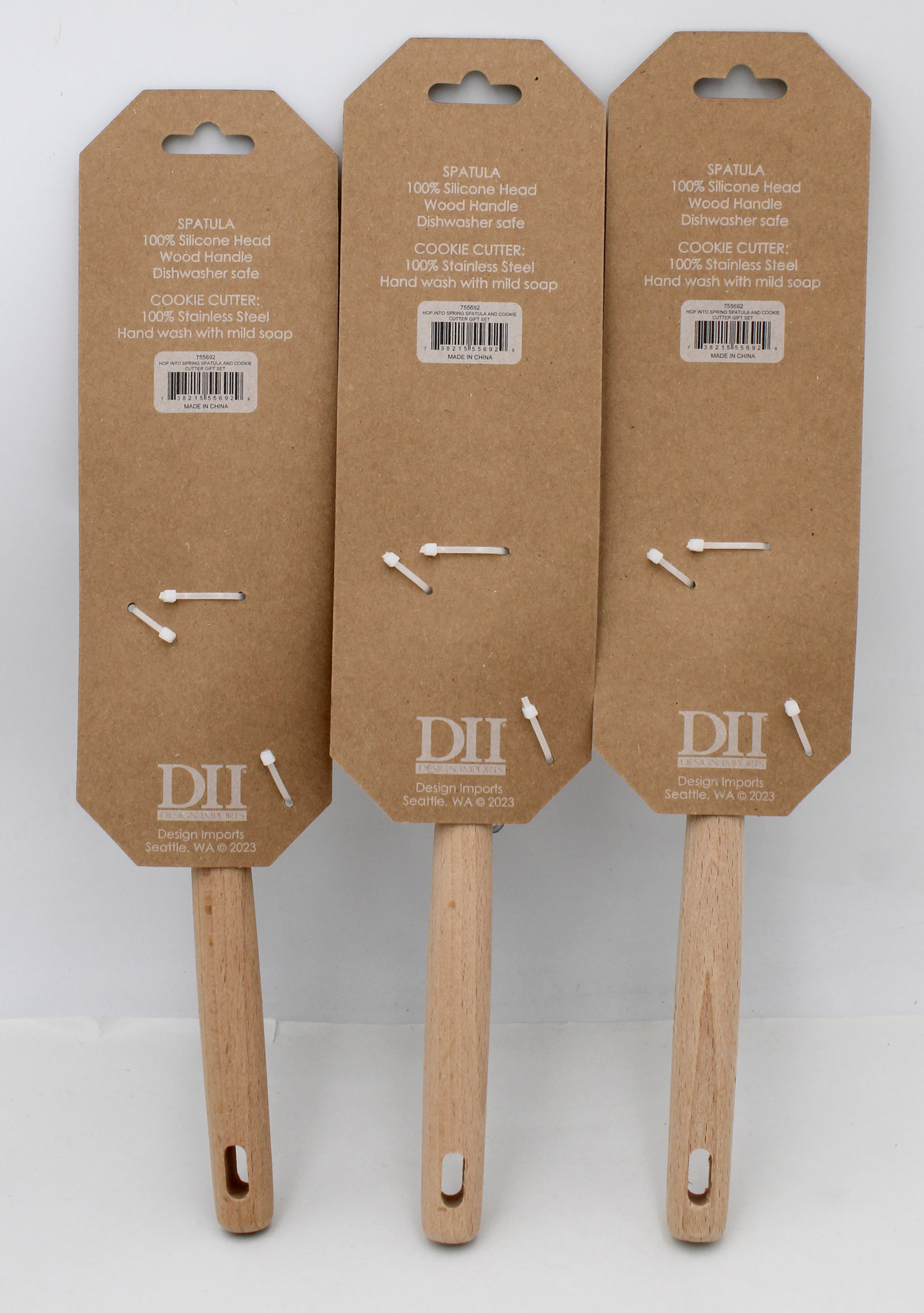 2PC SET SPATULA AND COOKIE CUTTER - HOP INTO SPRING