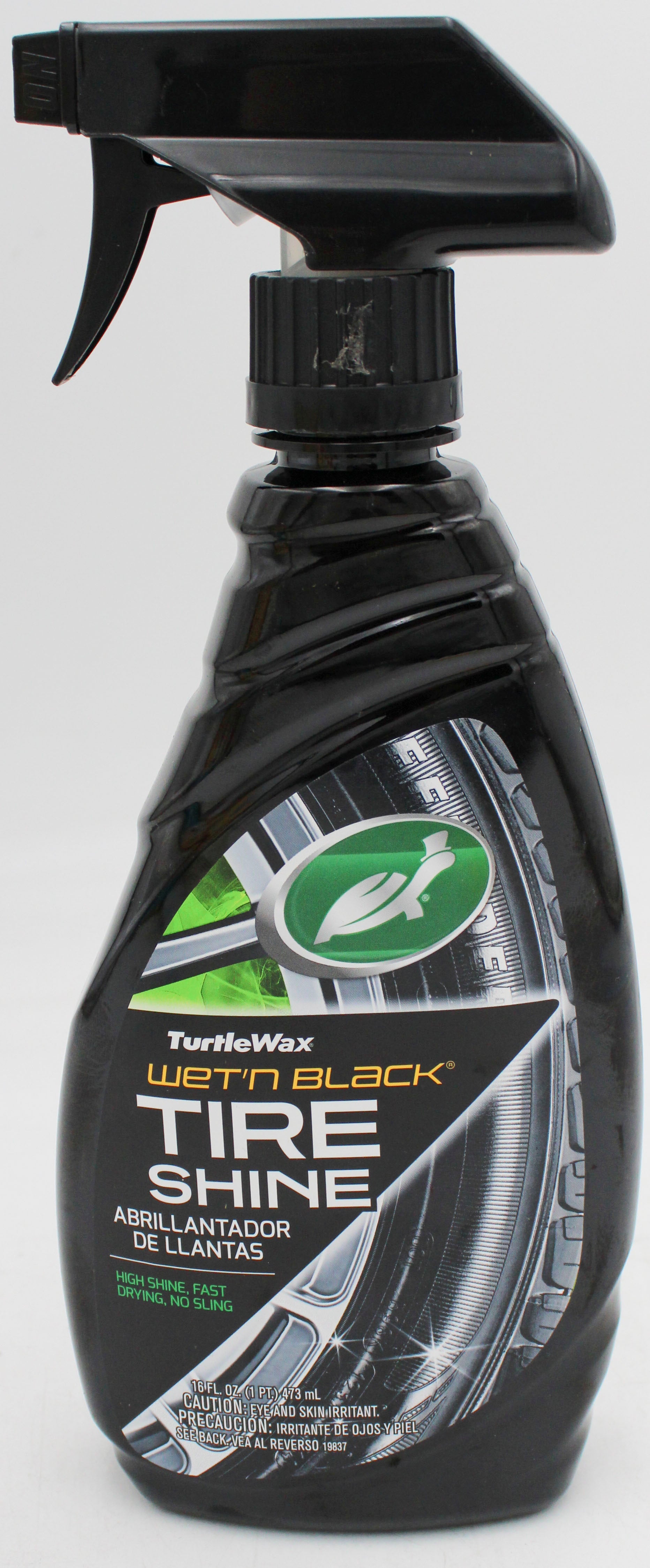 SP TURTLE WAX WET'N BLACK TIRE SHINE 16oz