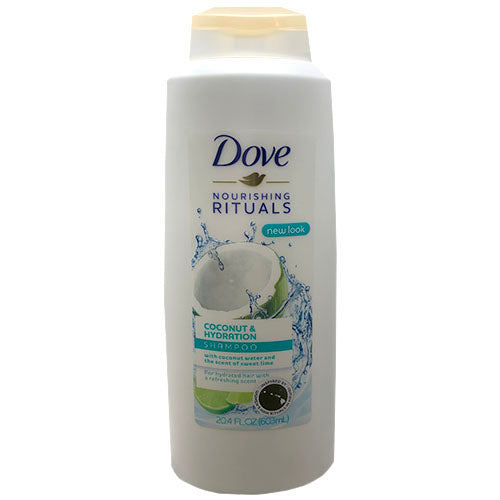 DOVE SHAMPOO 20.4oz-COCONUT/HYDRTN