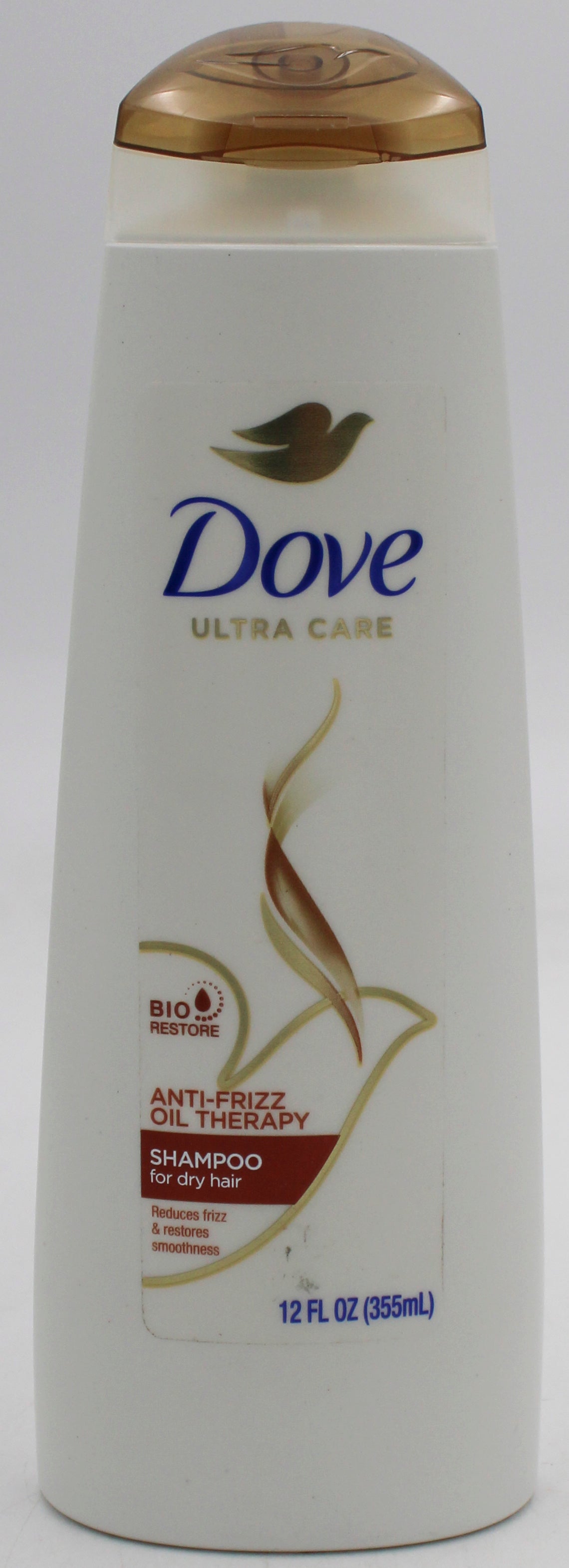 DOVE SHAMPOO ANTI FRIZZ OIL THERAPY 12oz