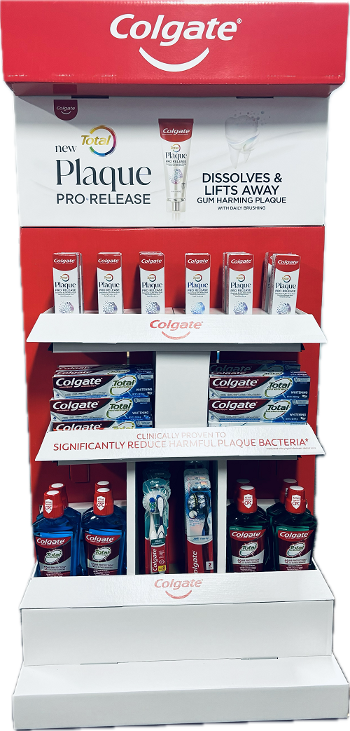 COLGATE TOTAL MIX 50CT DISPLAY  EXP 10-2024 NI