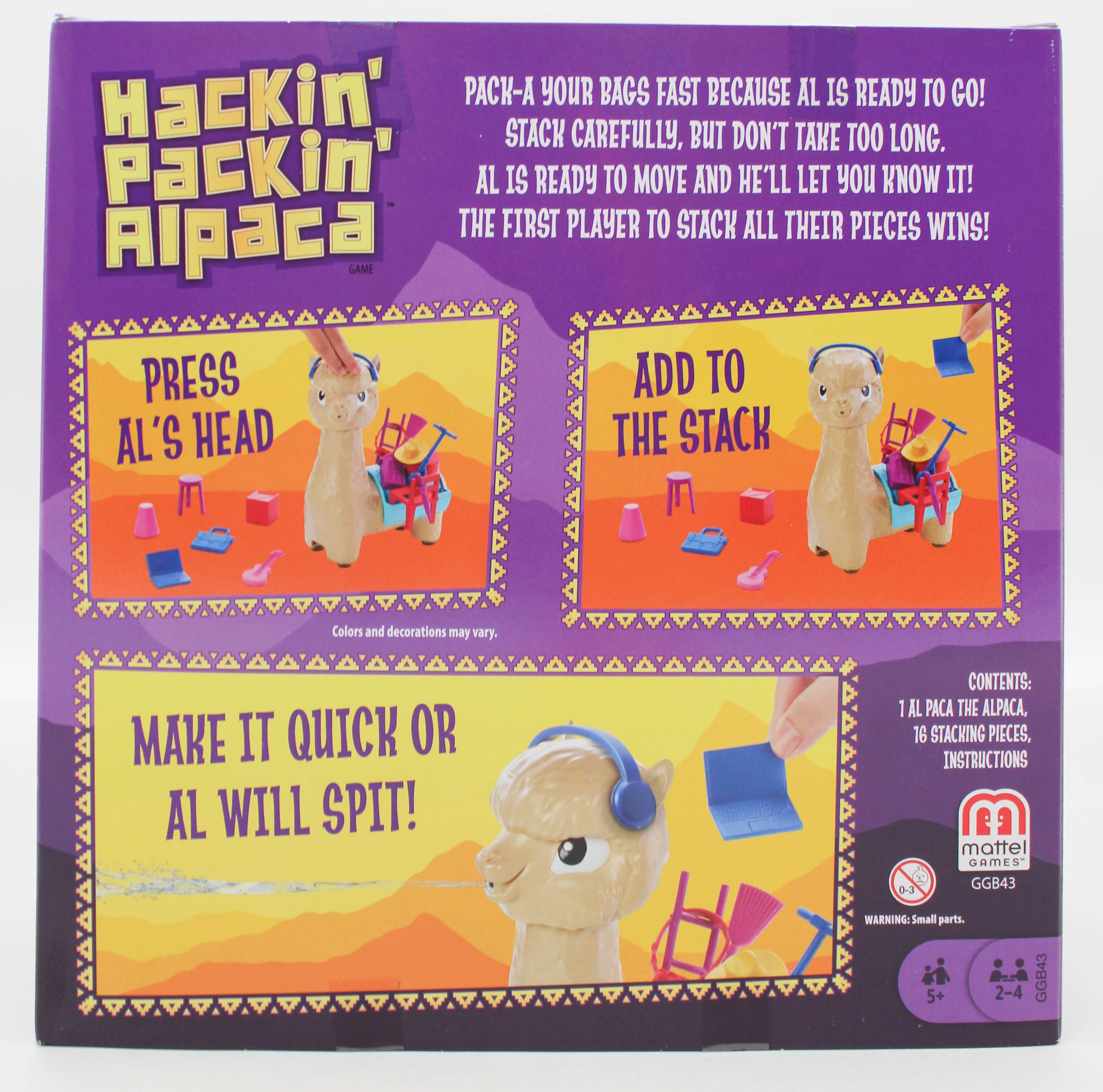 Hackin' Packin' Alpaca Board Game - Wholesale Pack