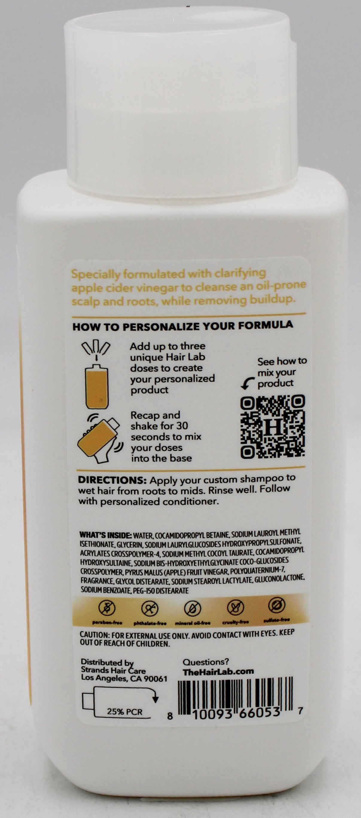 THE HAIR LAB SHAMPOO 11oz -- CLARIFYING