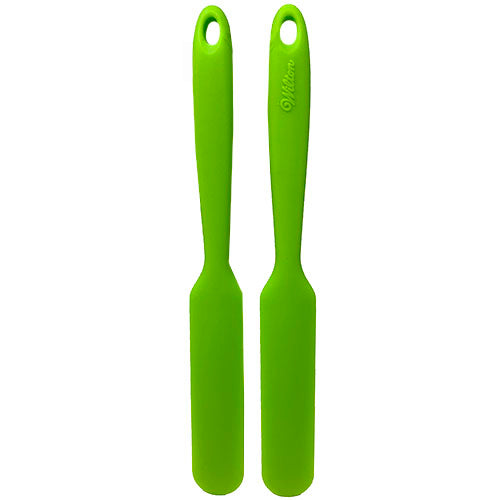 MINI SILCNE ICING SPATULA 2CT-GREEN
