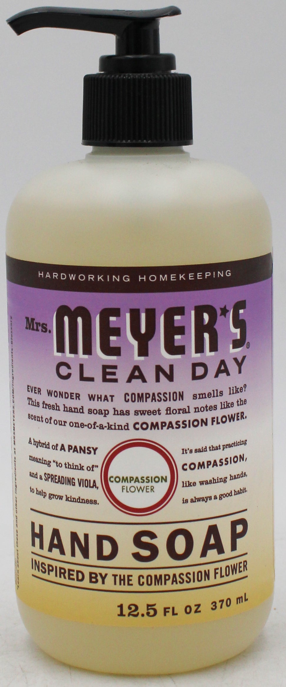 SP MRS MEYERS HAND SOAP 12.5OZ COMPASSION FLOWER US