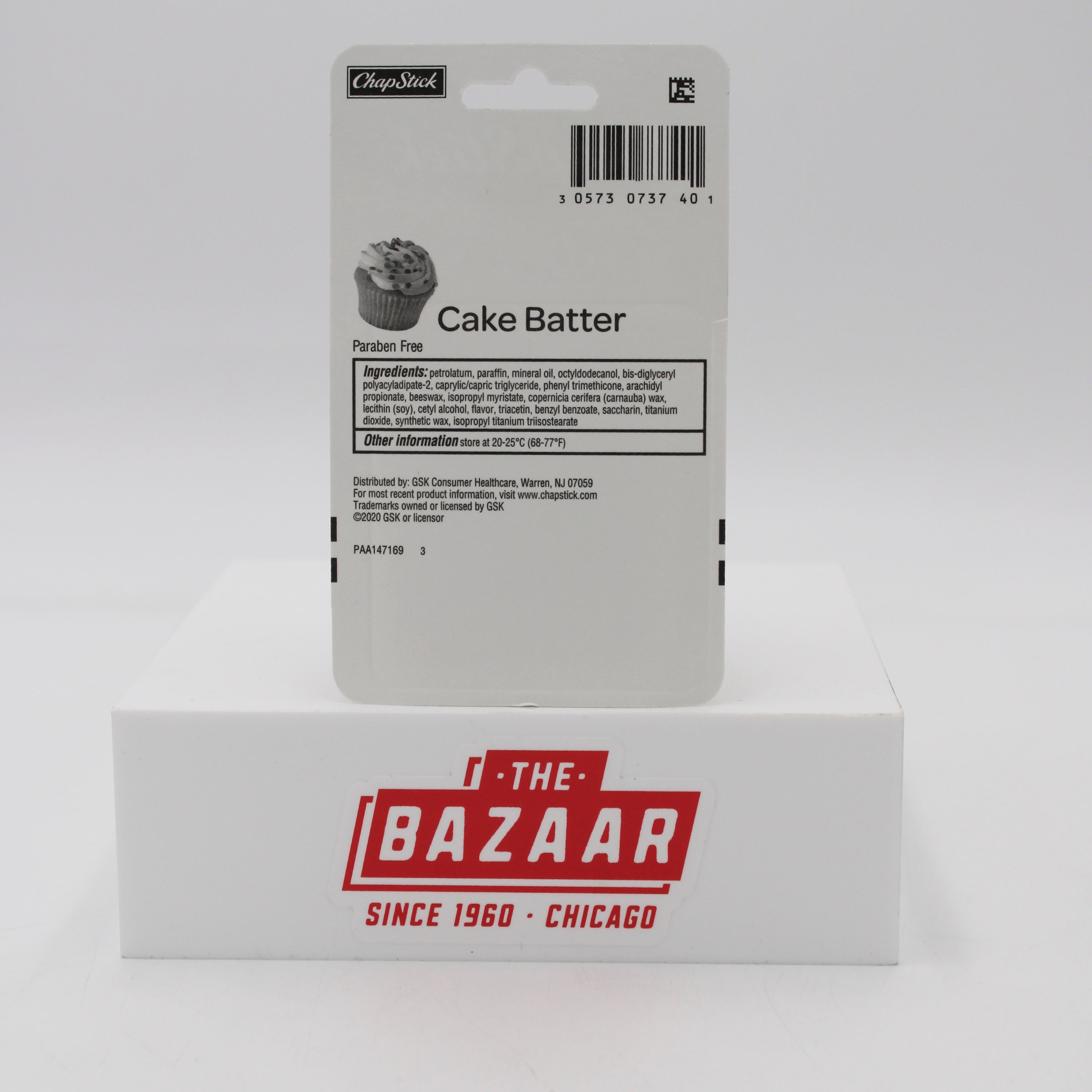 CHAPSTICK CAKE BATTER 3ct 0.15oz 8/31/2025