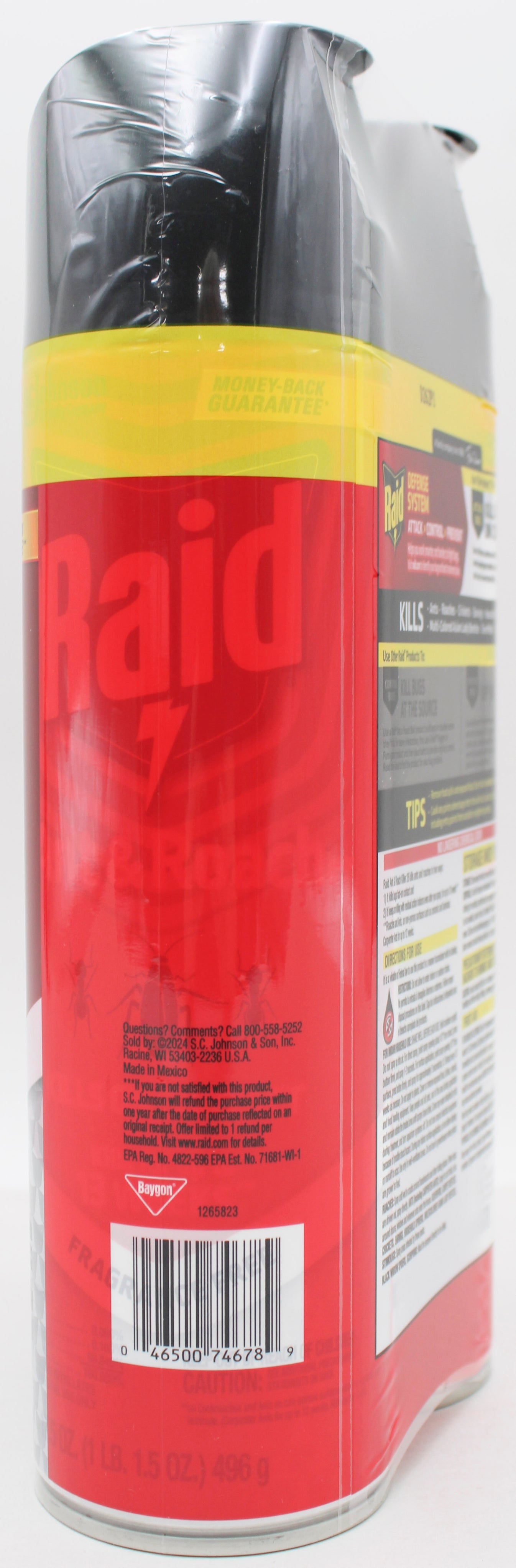 RAID ANT & ROACH FRAGRANCE FREE TWIN PACK 17.5oz