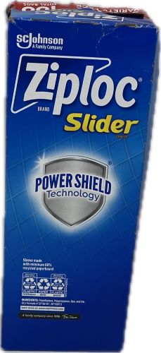 SP ZIPLOC BAGS SLIDER STORAGE 48CT QUART (IMPERFECT)