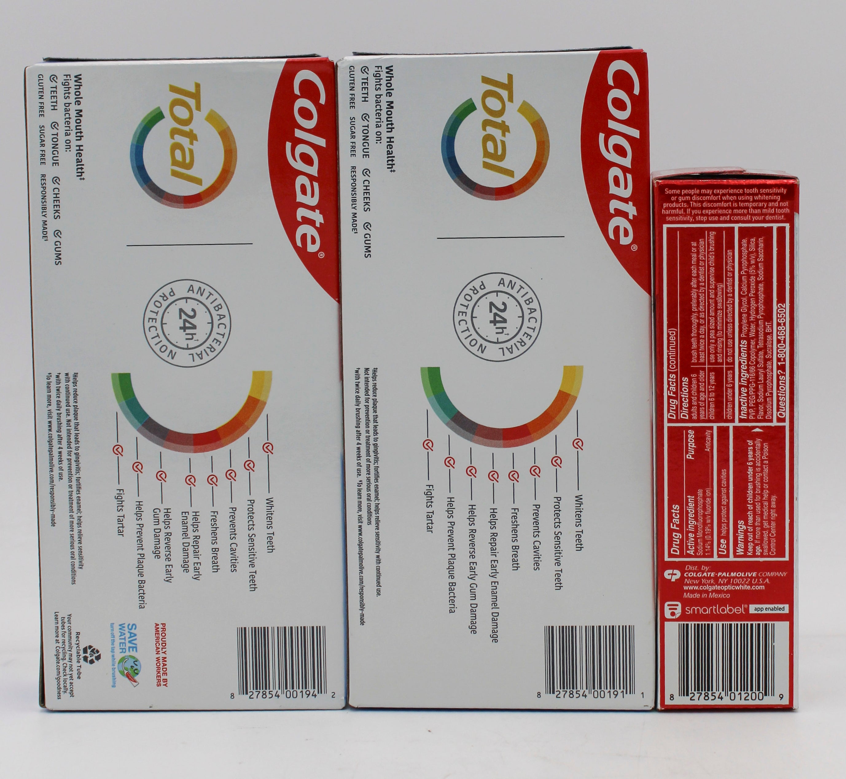 COLGATE TOTAL ASSORTED TOOTHPASTE DISPLAY NI