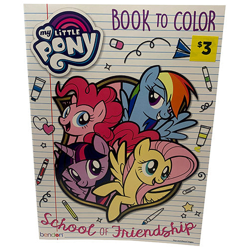 COLOR BOOK($3)MY LITTL PONY FRIENDS