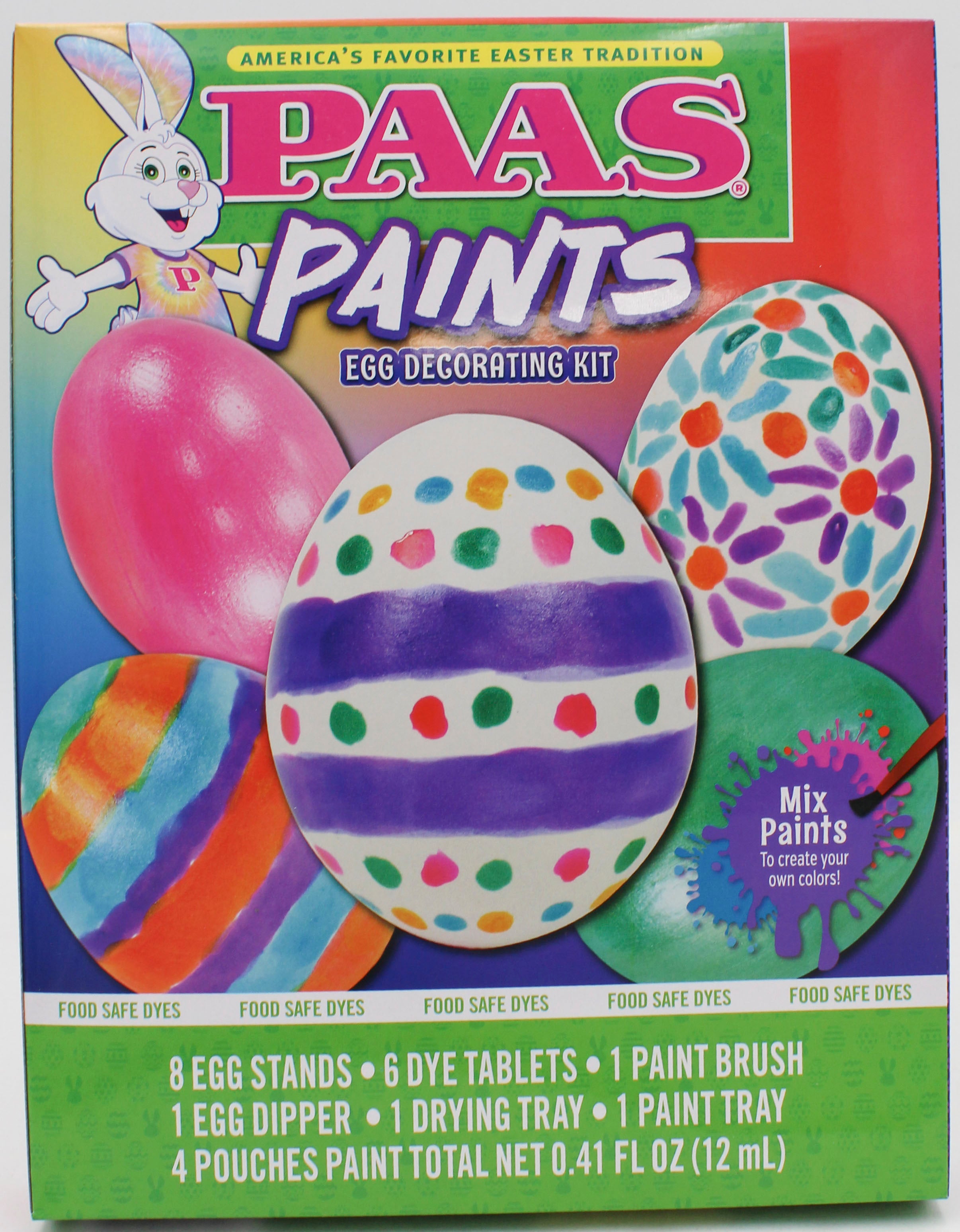 PAAS PAINTS EGG DECORATING KIT SHELF TRAY