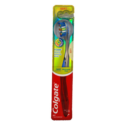 COLGATE 360 ADVANCED 4ZONE T/BRUSH-SOFT NI.