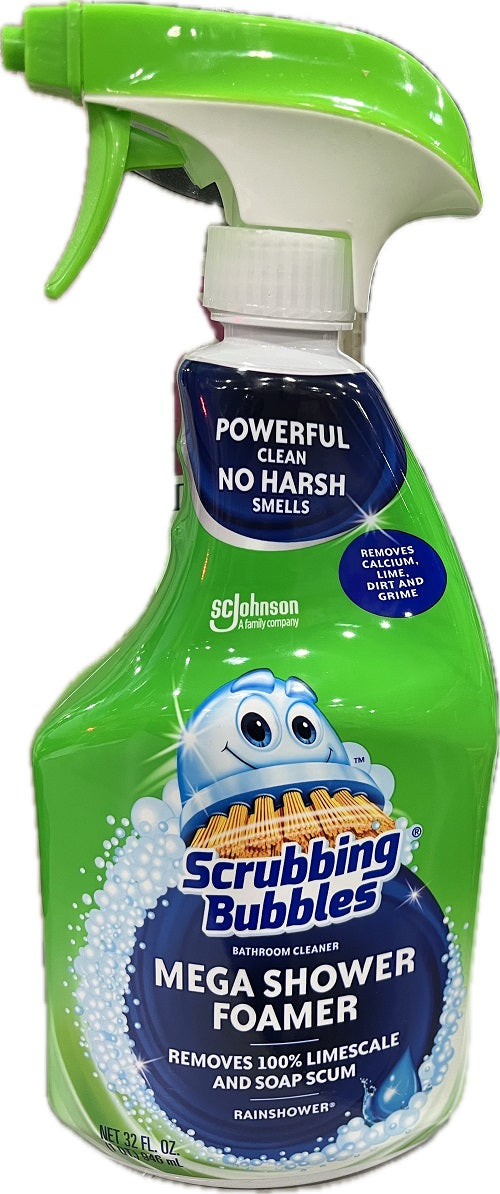 SP SCRUBBING BUBBLES SHOWER FOAMER.32oz RAINSHOWER