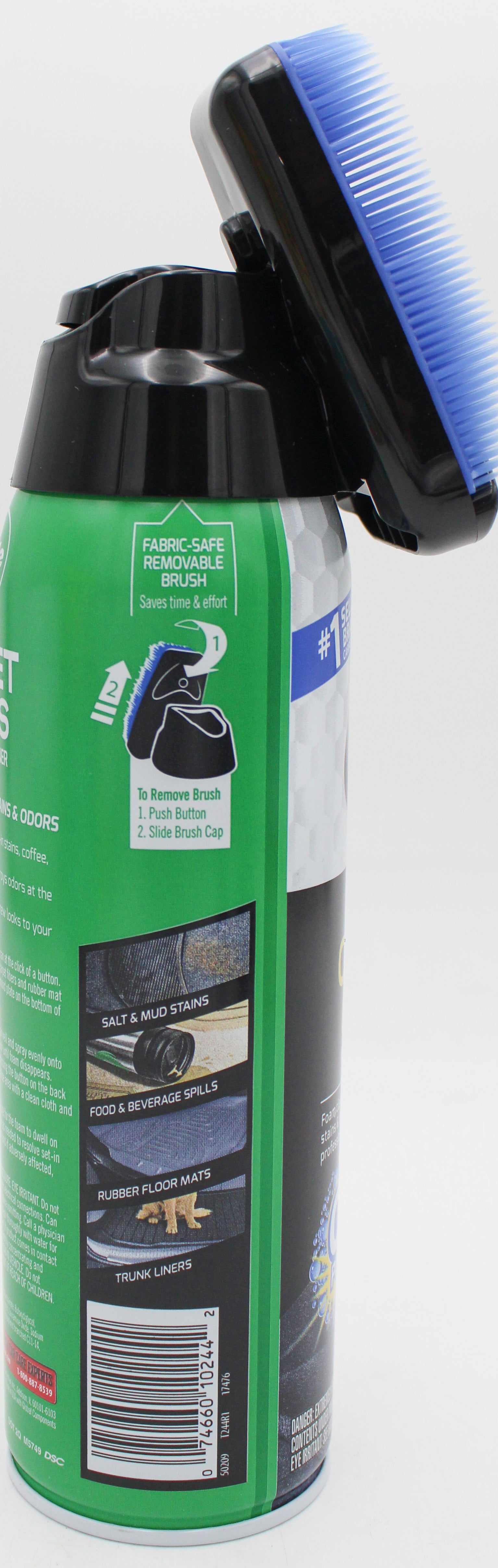 SP TURTLE WAX CARPET & MATS CLEANER OXI POWERED 18oz