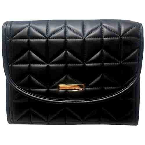SP NAVY+MOSS COSMETIC BAG-BLACK/NI