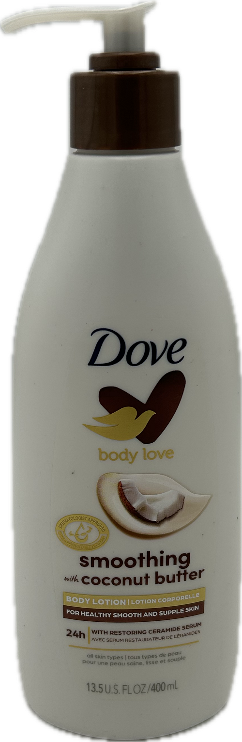 DOVE BODY LOTION SMOOTHING COCONUT 13.5oz/400ml