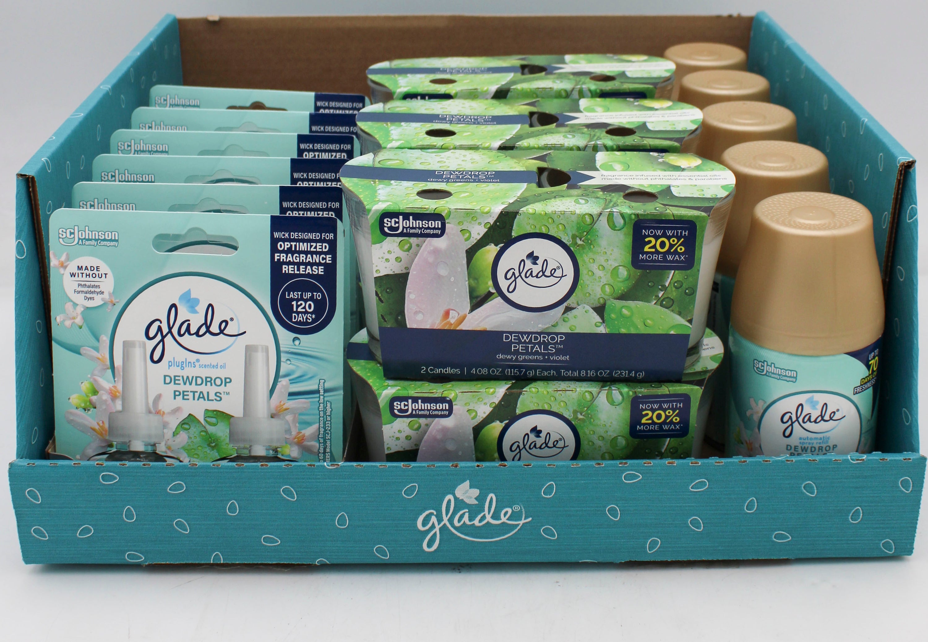 GLADE DEW DROP PETALS MIXED PDQ