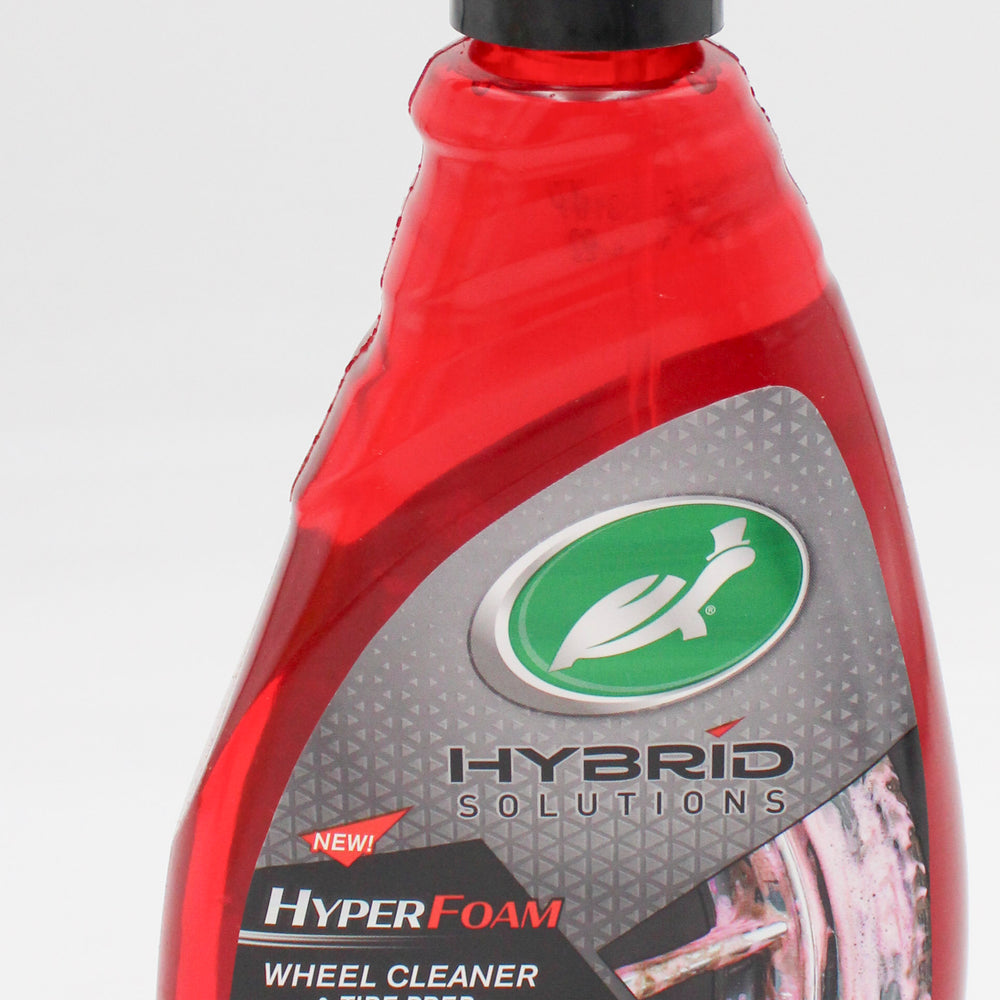 SP TURTLE WAX HYBRID SOLUTION HYPER FOAM WHEEL CLEANER & TIRE PREP 23oz