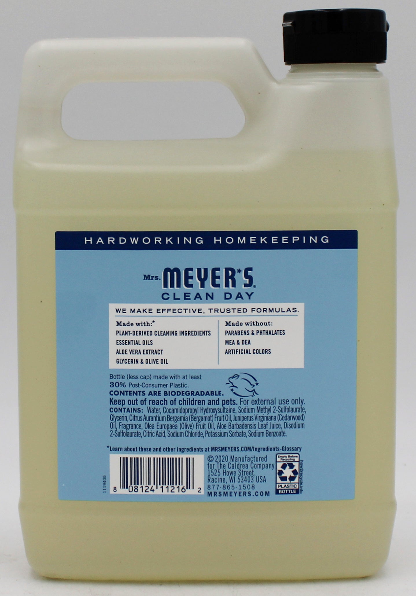 SP MRS MEYER'S HAND SOAP REFILL 33oz RAIN WATER SCENT