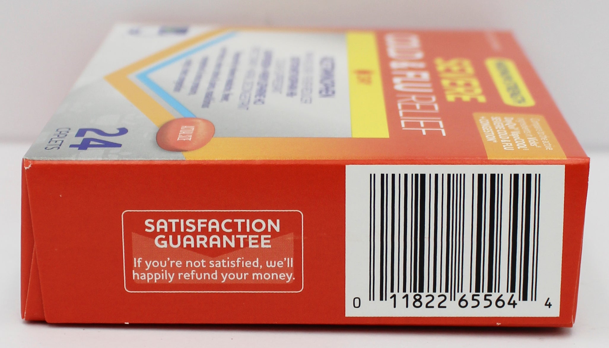 RITE AID DAYTIME COLD & FLU RELIEF MAXIMUM STRENGTH CAPLETS 24ct EXP 7/15/2027