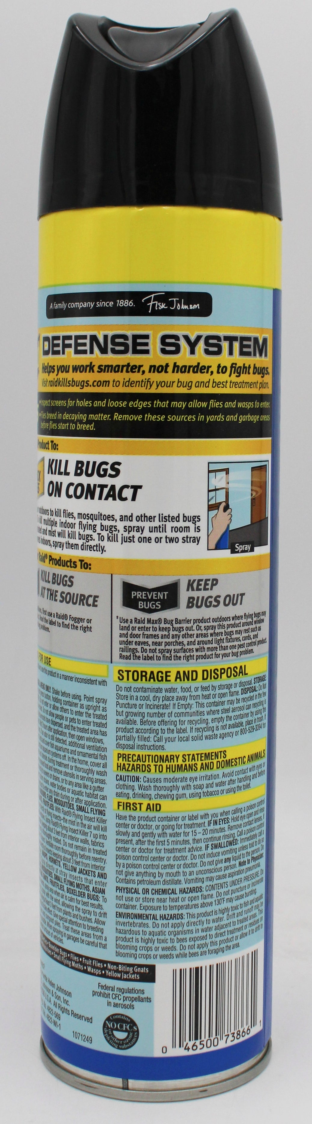 SP RAID FLYING INSECT KILLER AEROSOL 20oz-OUTDOOR FRESH SCENT