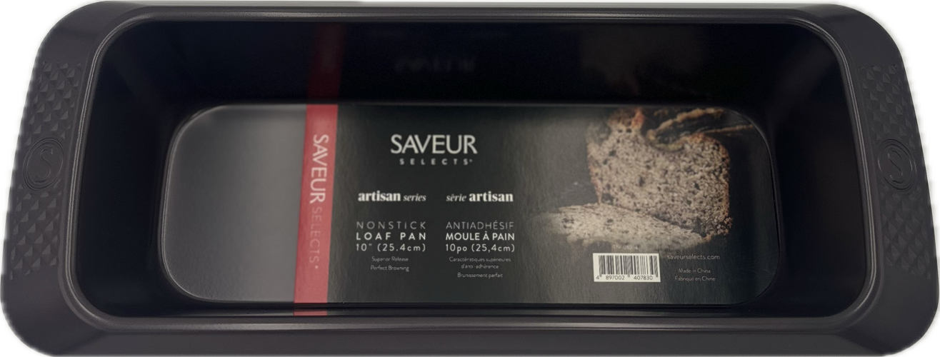 SAVEUR ARTISAN NONSTICK LOAF PAN 10"X3.5"X2.5" NI