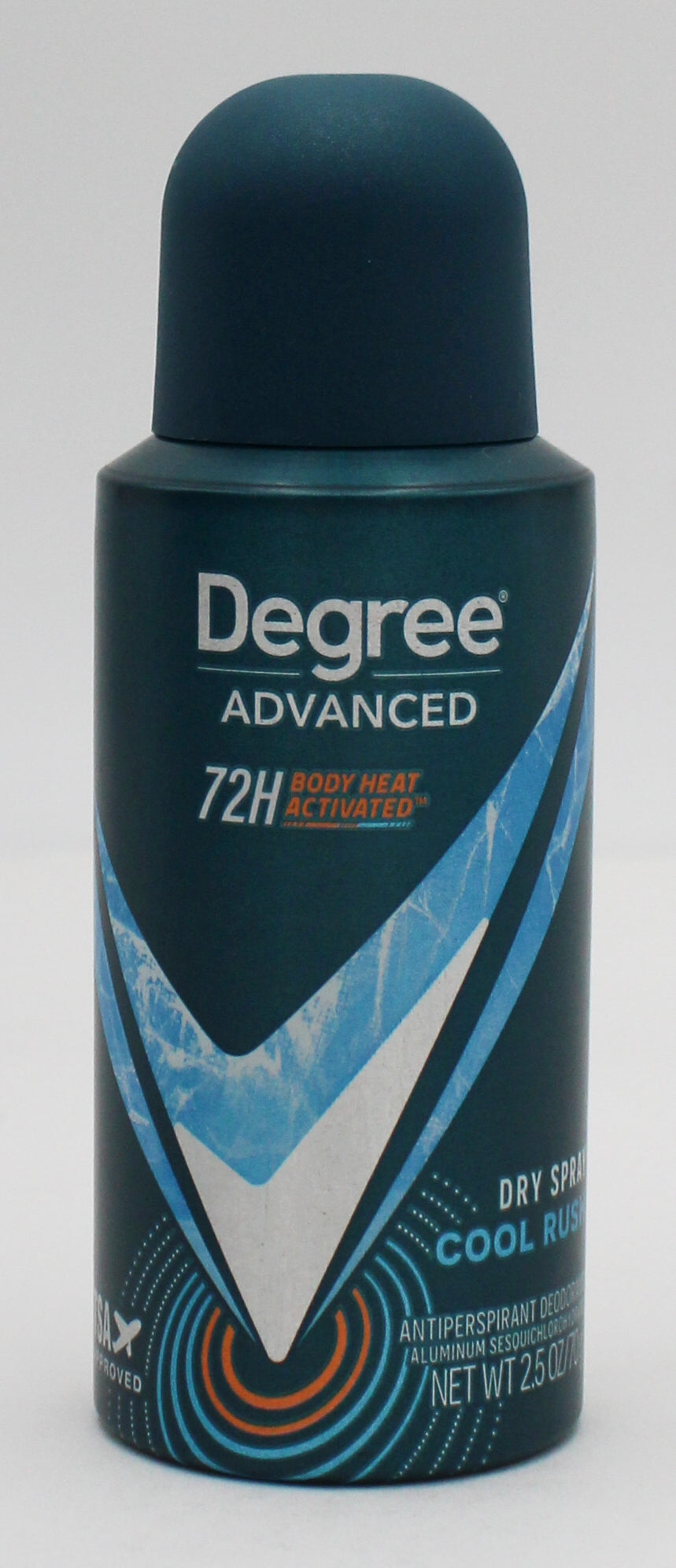 DEGREE FOR MEN ANTIPERSPIRANT AEROSOL ADVANCED COOL RUSH 2.5oz