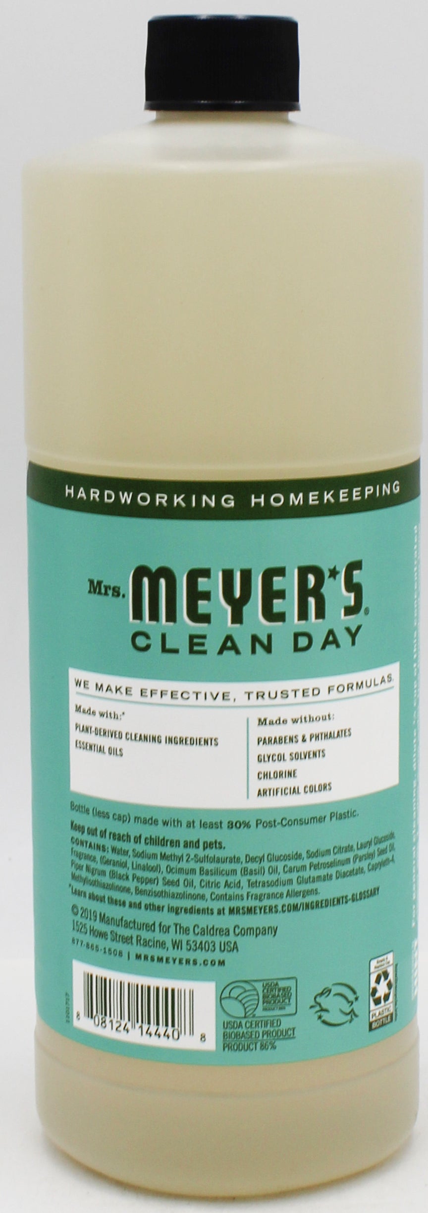 SP MRS MEYERS MULTI-SURFACE CLEANER 32oz-BASIL SCENT