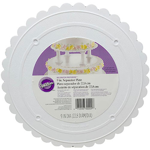 WILTON ROUND SEPARATOR PLATE 9"
