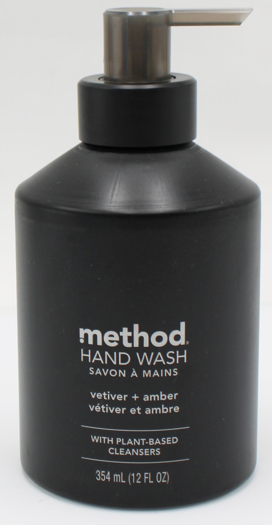 Method Premium Gel Hand Wash Vetiver & Amber w/ Dispenser 12oz
