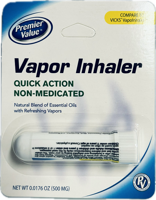 PREMIER VALUE VAPOR INHALER 0.0176oz EXP 08/31/26