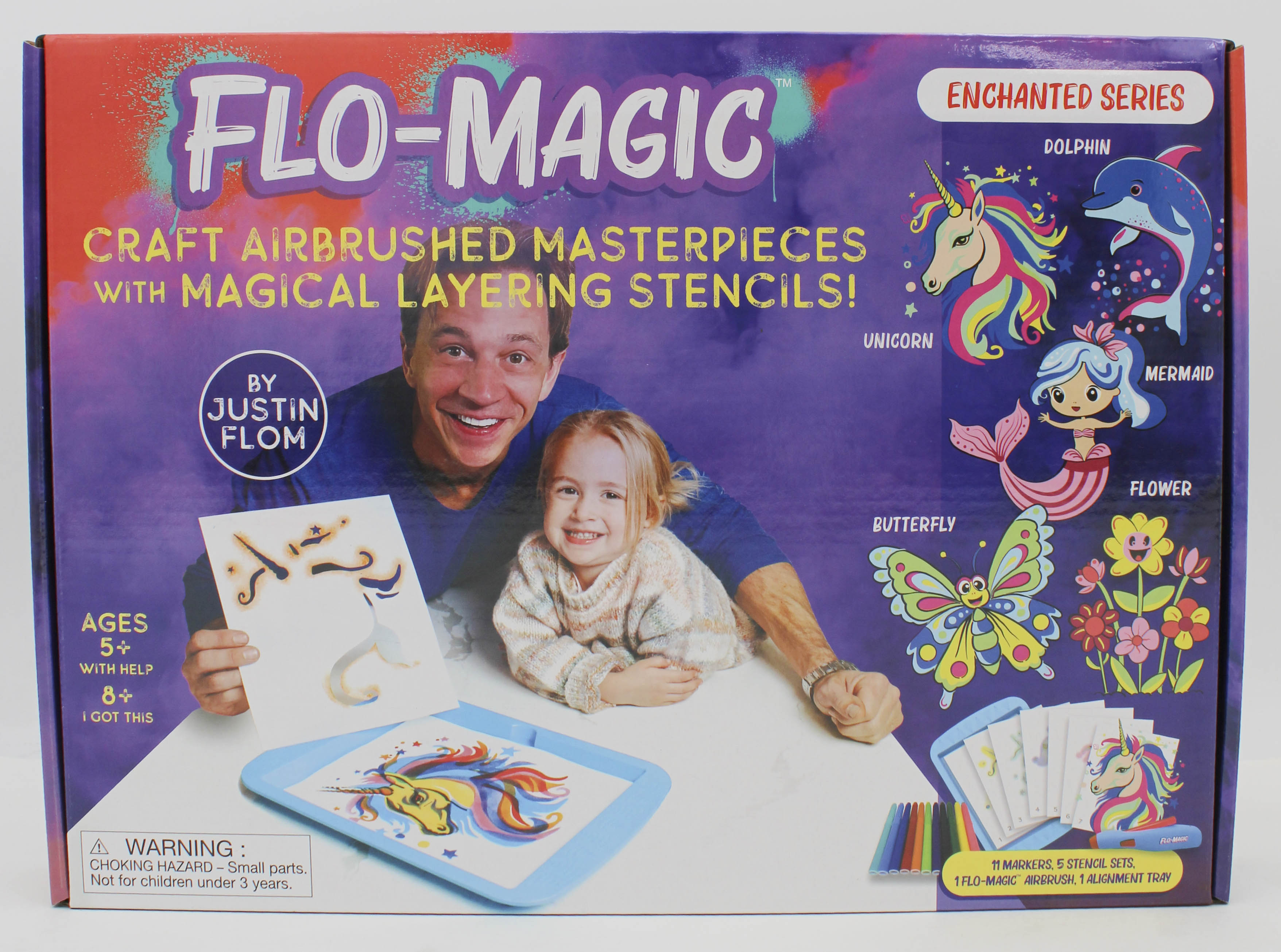 FLOMAGIC SPRAY STENCIL KIT ADVENTURE