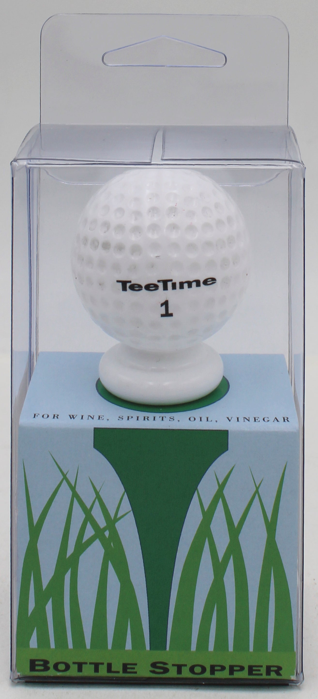 WINE BOTTLE STOPPER - GOLF BALL