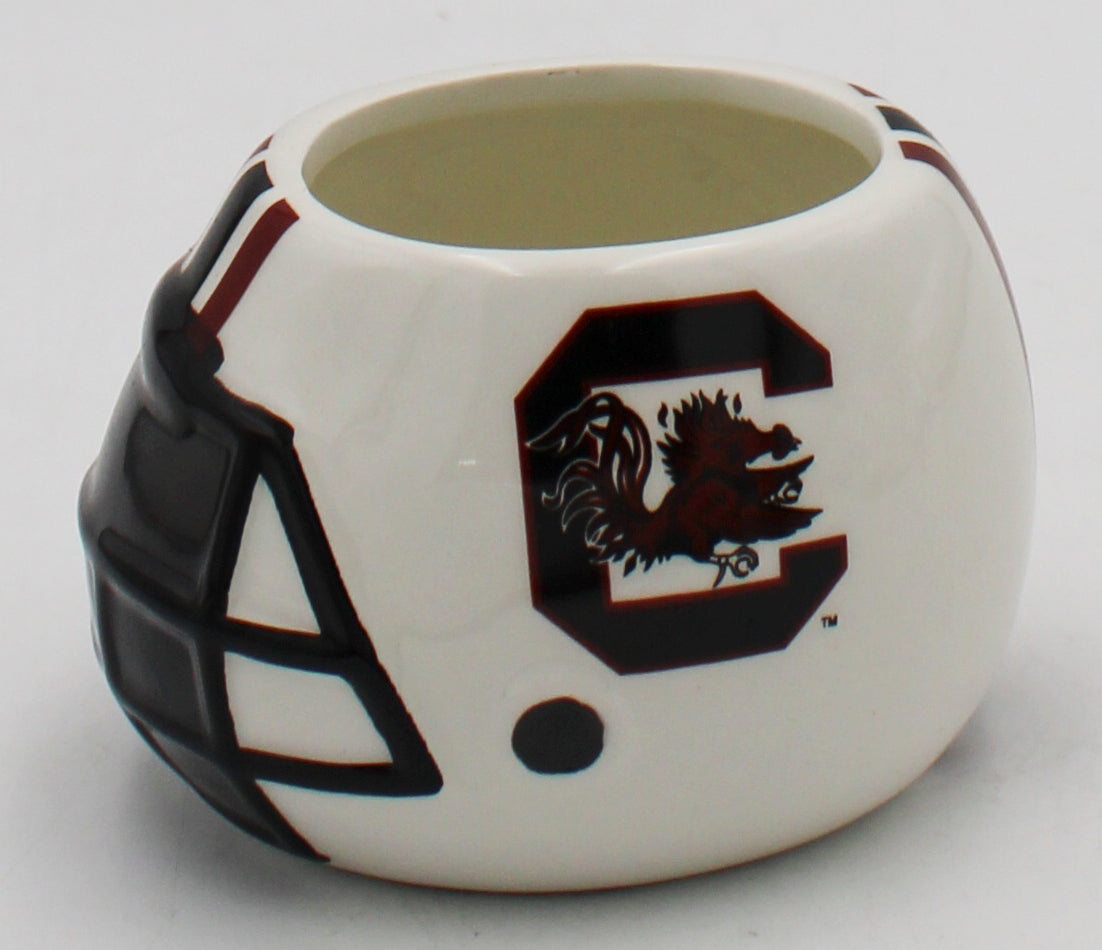 NCAA SOUTH CAROLINA GAMECOCKS SMALL CERAMIC HELMET