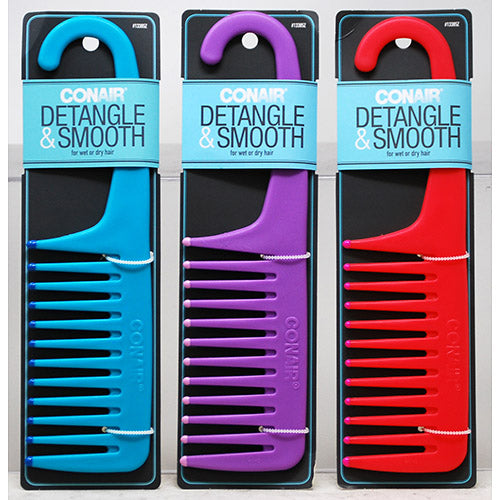Conair Shower Comb Assorted Colors Wholesale Bulk Pack