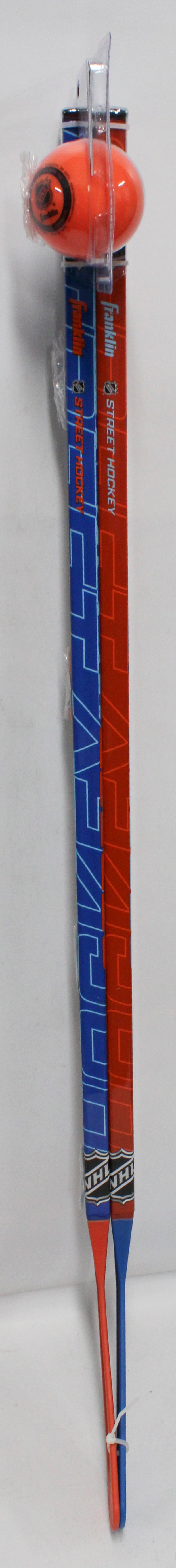 NHL FRANKLIN STREET HOCKEY STARTER SET - 2 STICKS & BALL