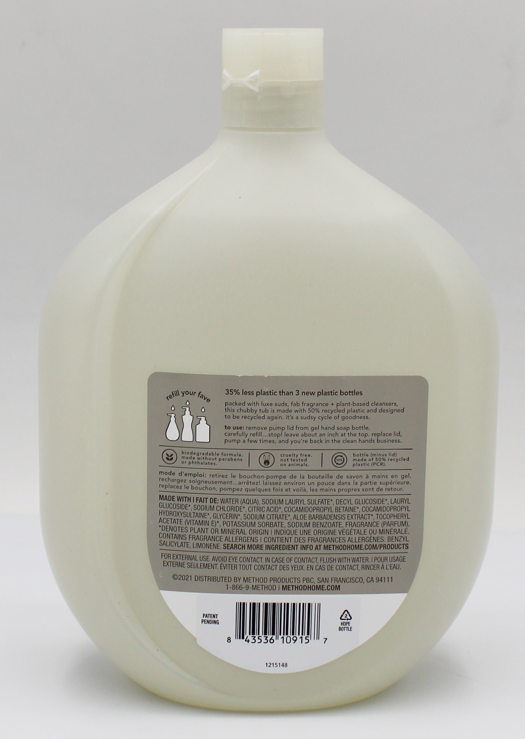 Method Gel Hand Wash Refill Violet & Lavender 34oz
