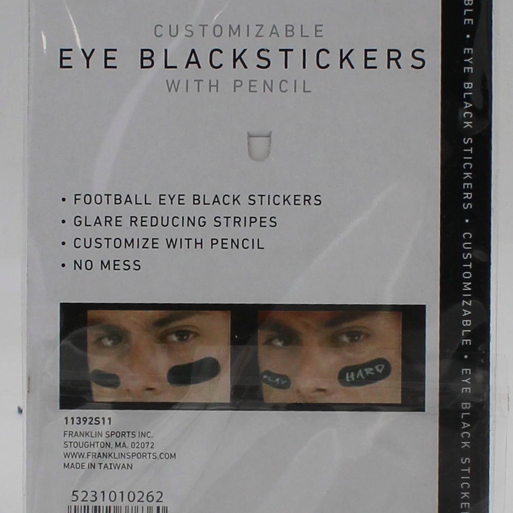 FRANKLIN EYE BLACK STICKERS