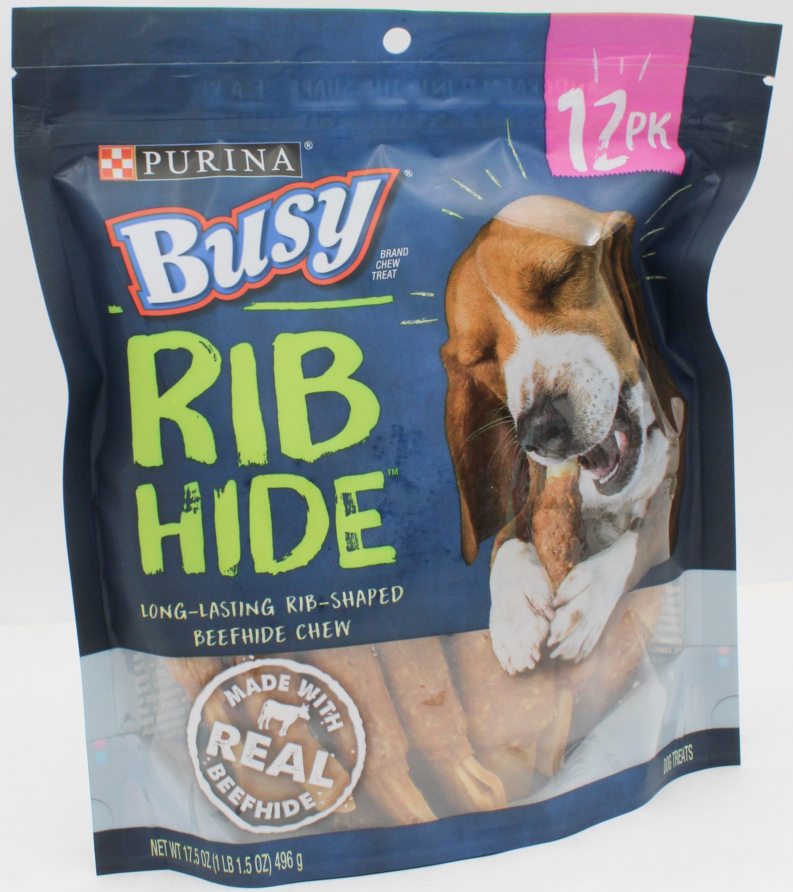 PURINA BUSY RIBHIDE S/M 17.5oz BB 10.31.26 NI