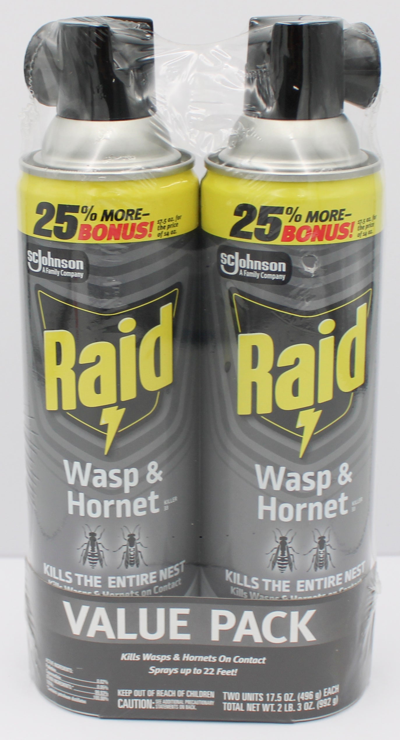 SP RAID WASP & HORNET DEFENSE SYSTEM 2ct 17.5 oz