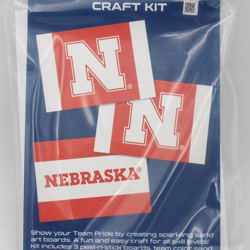 NCAA NEBRASKA CORNHUSKERS SAND ART CRAFT KIT